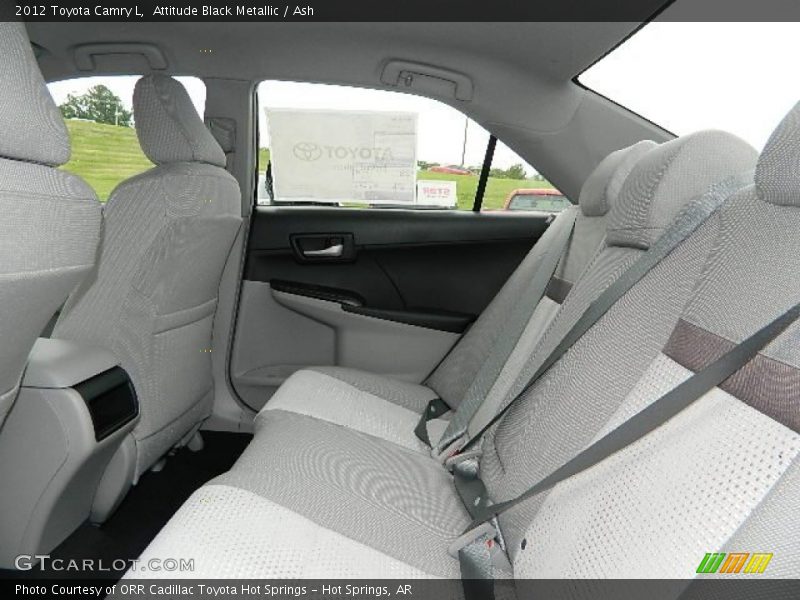 Attitude Black Metallic / Ash 2012 Toyota Camry L