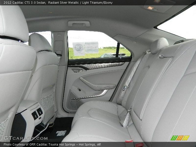 Radiant Silver Metallic / Light Titanium/Ebony 2012 Cadillac CTS 3.0 Sedan