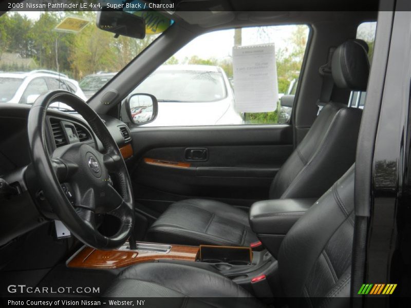 Super Black / Charcoal 2003 Nissan Pathfinder LE 4x4