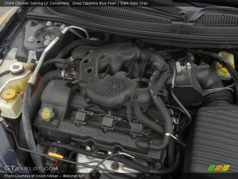  2004 Sebring LX Convertible Engine - 2.7 Liter DOHC 24-Valve V6