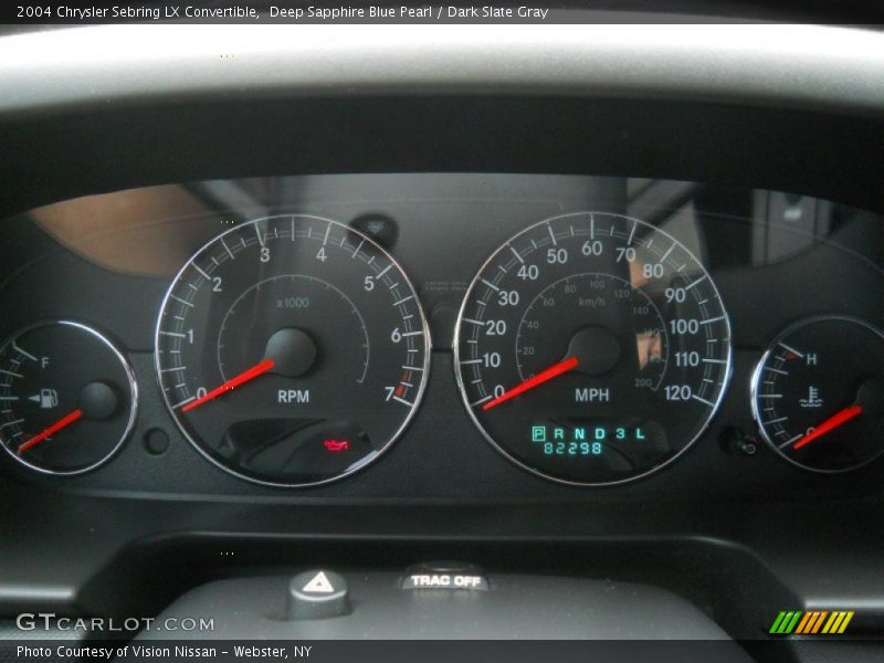  2004 Sebring LX Convertible LX Convertible Gauges