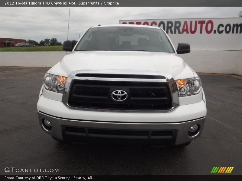 Super White / Graphite 2012 Toyota Tundra TRD CrewMax 4x4