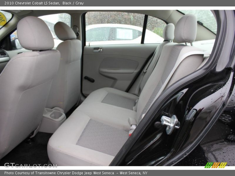 Black / Gray 2010 Chevrolet Cobalt LS Sedan