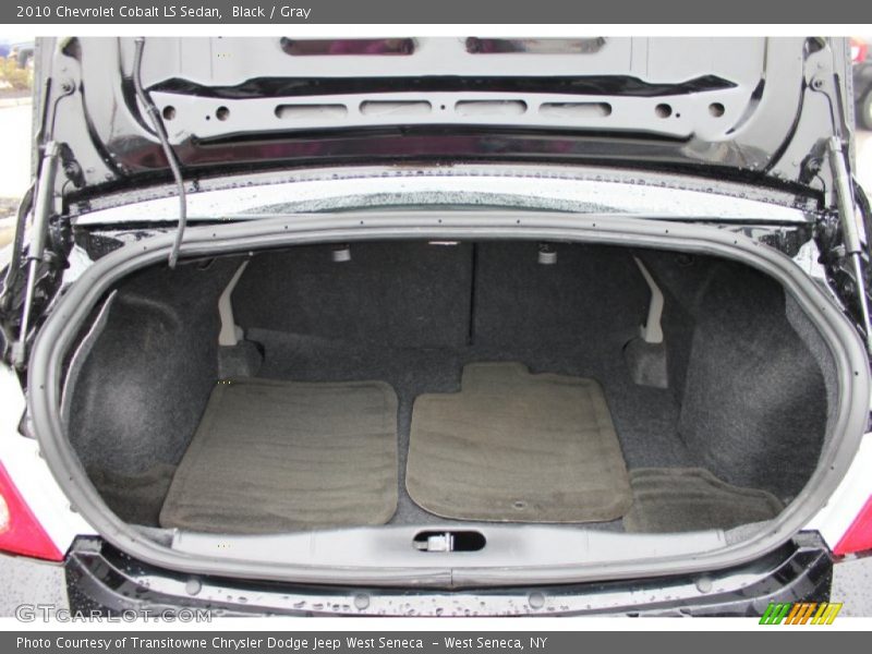 Black / Gray 2010 Chevrolet Cobalt LS Sedan