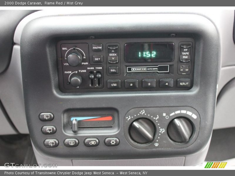 Controls of 2000 Caravan 