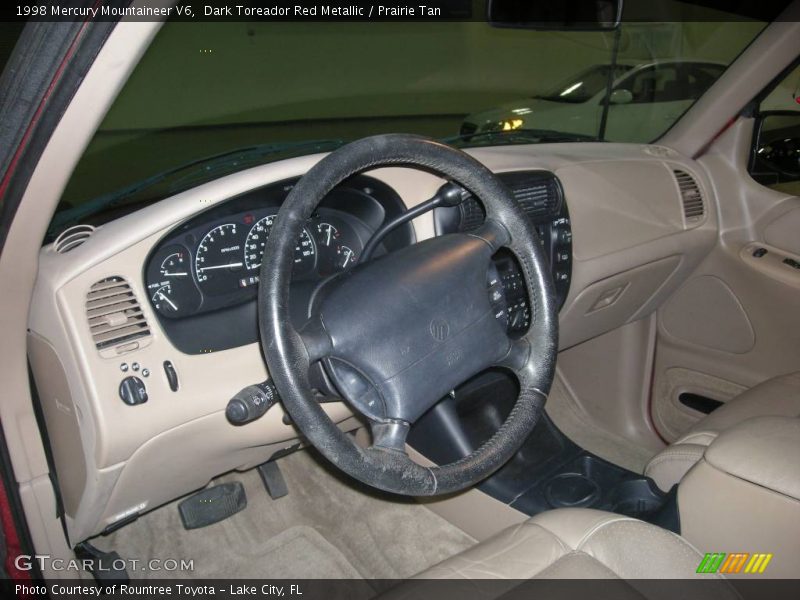 Dark Toreador Red Metallic / Prairie Tan 1998 Mercury Mountaineer V6