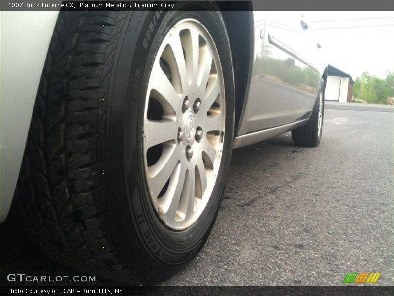 Platinum Metallic / Titanium Gray 2007 Buick Lucerne CX