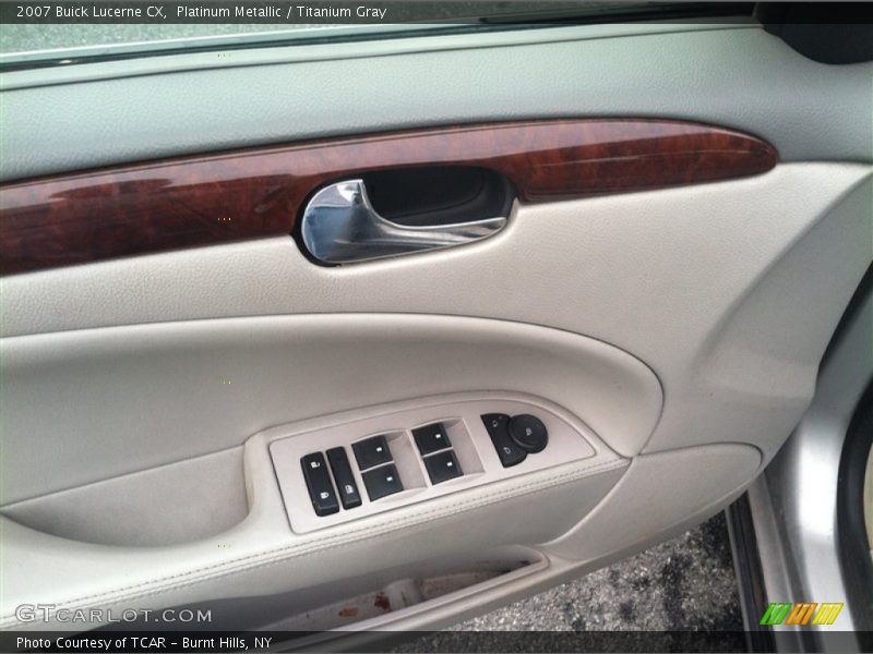 Platinum Metallic / Titanium Gray 2007 Buick Lucerne CX