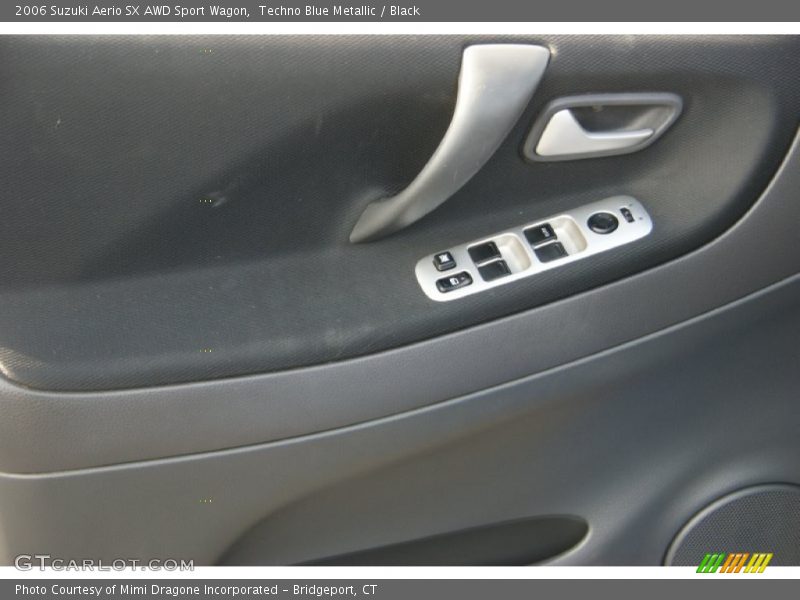 Techno Blue Metallic / Black 2006 Suzuki Aerio SX AWD Sport Wagon