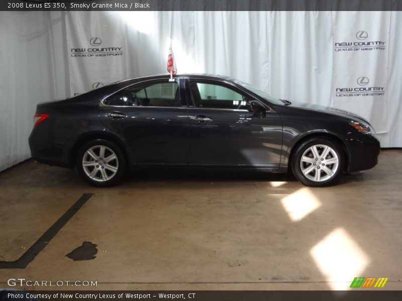 Smoky Granite Mica / Black 2008 Lexus ES 350
