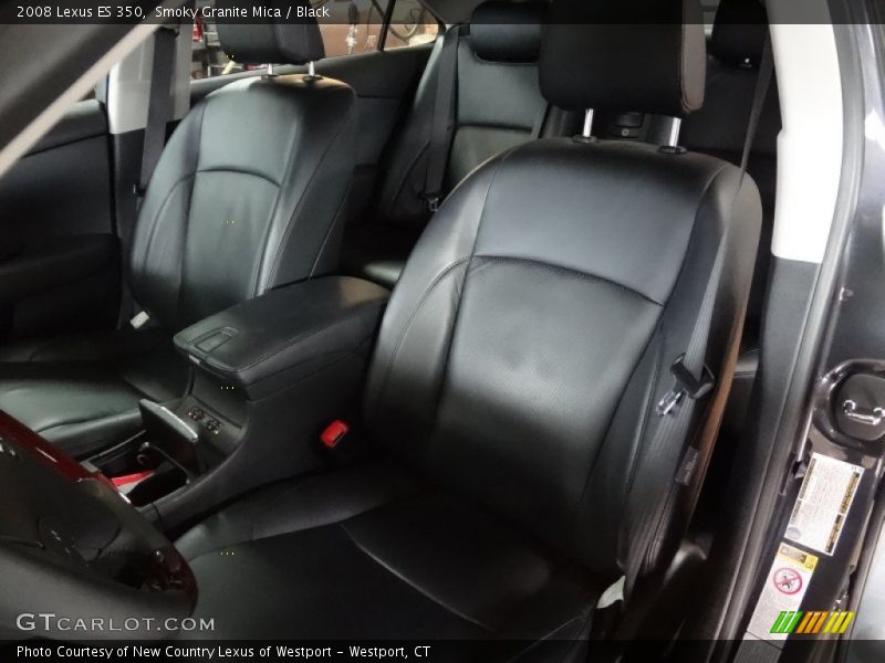 Smoky Granite Mica / Black 2008 Lexus ES 350