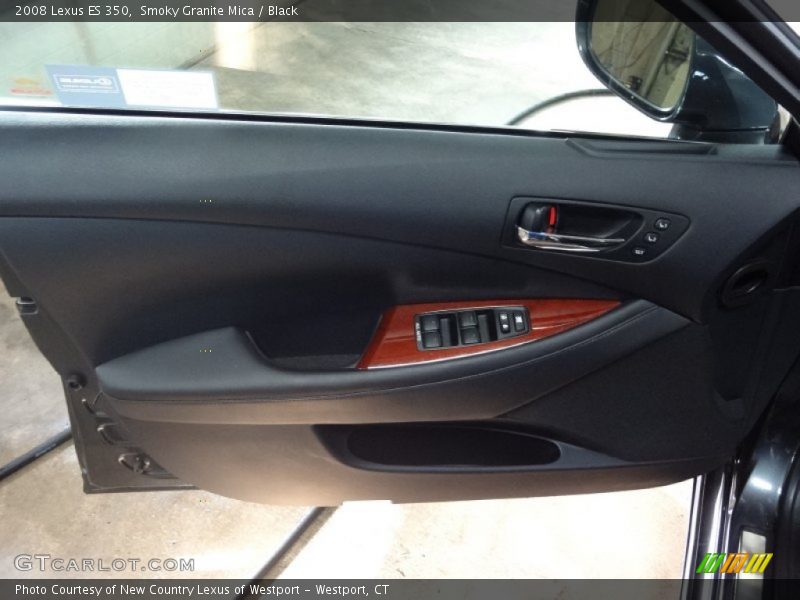 Smoky Granite Mica / Black 2008 Lexus ES 350