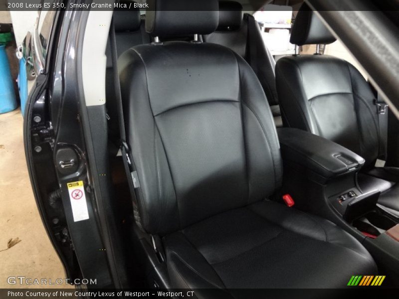 Smoky Granite Mica / Black 2008 Lexus ES 350