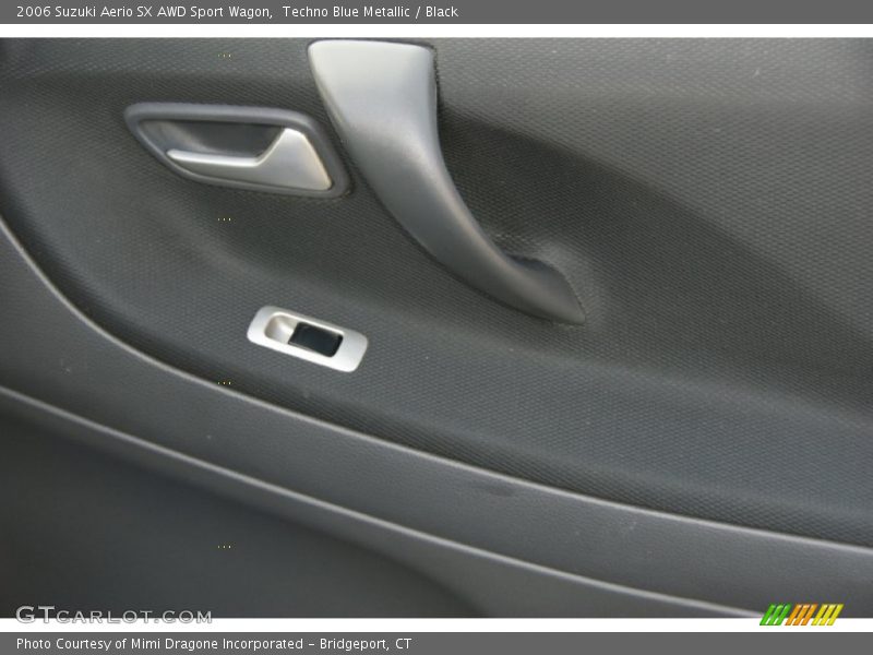 Techno Blue Metallic / Black 2006 Suzuki Aerio SX AWD Sport Wagon