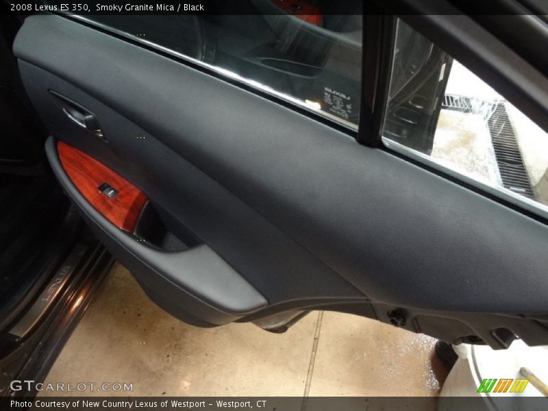 Smoky Granite Mica / Black 2008 Lexus ES 350