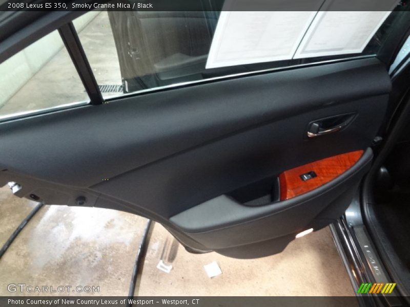 Smoky Granite Mica / Black 2008 Lexus ES 350