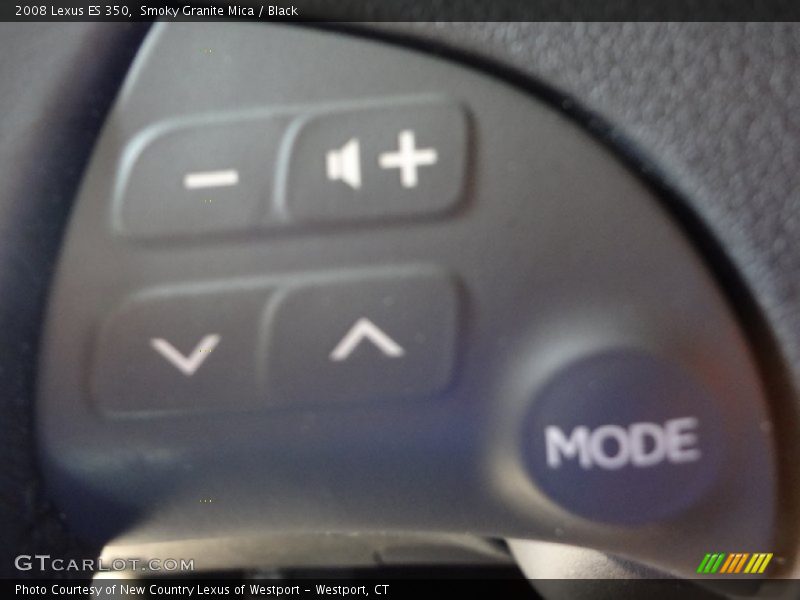 Smoky Granite Mica / Black 2008 Lexus ES 350