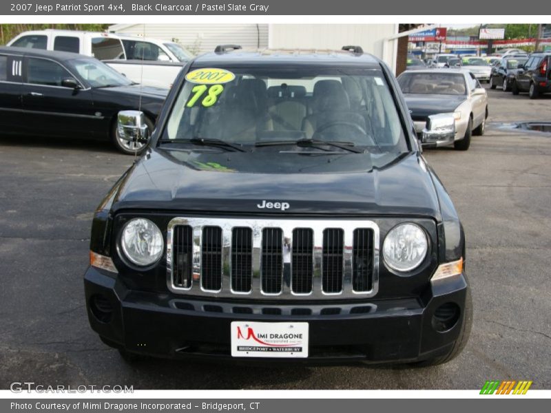 Black Clearcoat / Pastel Slate Gray 2007 Jeep Patriot Sport 4x4