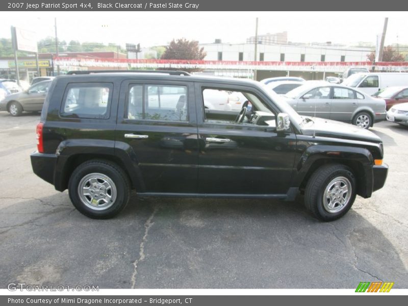 Black Clearcoat / Pastel Slate Gray 2007 Jeep Patriot Sport 4x4