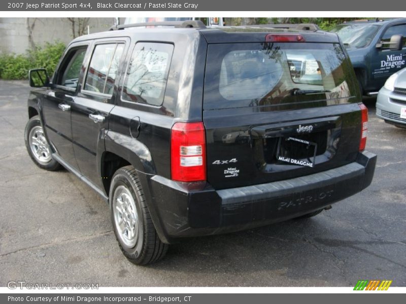 Black Clearcoat / Pastel Slate Gray 2007 Jeep Patriot Sport 4x4