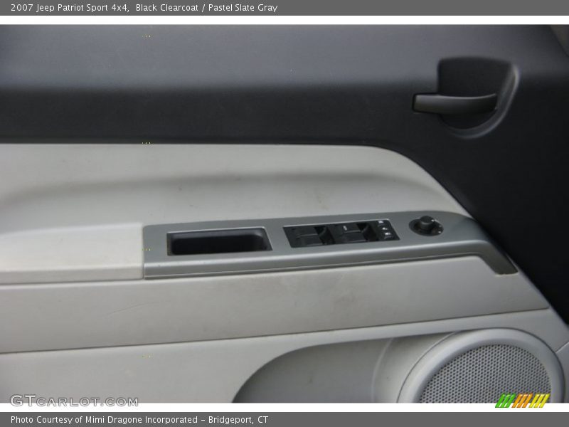 Black Clearcoat / Pastel Slate Gray 2007 Jeep Patriot Sport 4x4