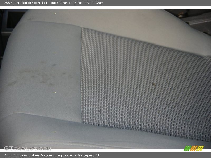Black Clearcoat / Pastel Slate Gray 2007 Jeep Patriot Sport 4x4