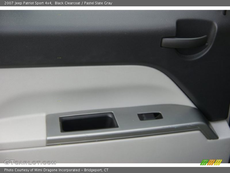 Black Clearcoat / Pastel Slate Gray 2007 Jeep Patriot Sport 4x4
