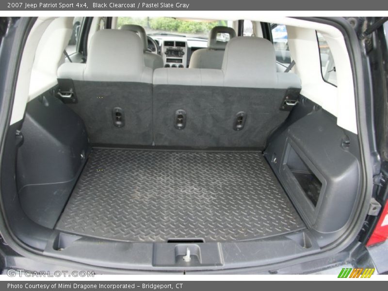 Black Clearcoat / Pastel Slate Gray 2007 Jeep Patriot Sport 4x4