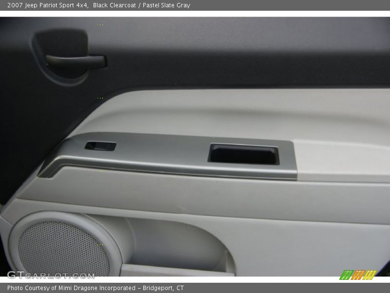 Black Clearcoat / Pastel Slate Gray 2007 Jeep Patriot Sport 4x4