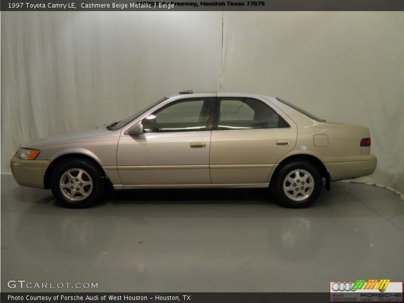 Cashmere Beige Metallic / Beige 1997 Toyota Camry LE