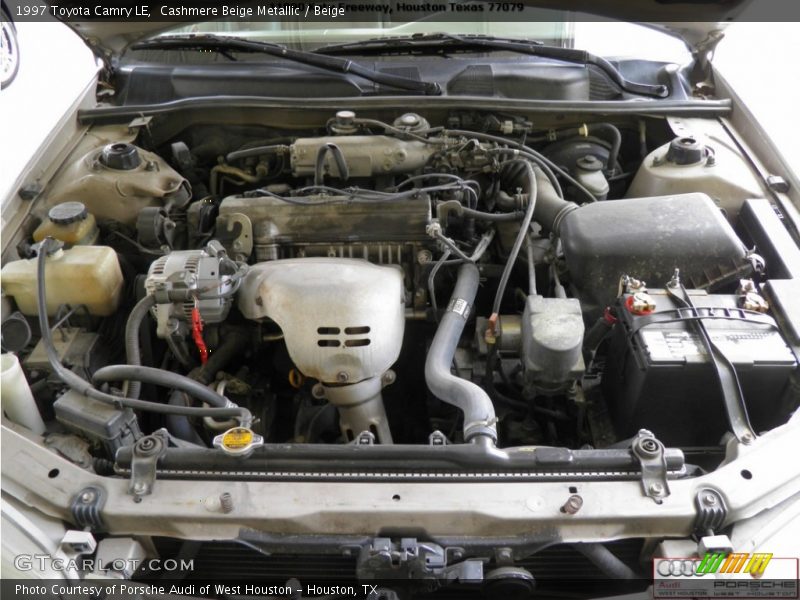 Cashmere Beige Metallic / Beige 1997 Toyota Camry LE