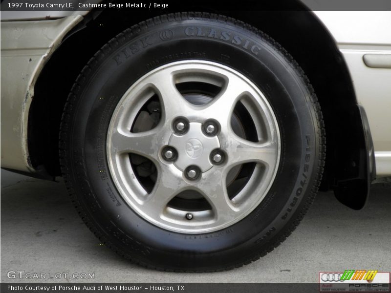 Cashmere Beige Metallic / Beige 1997 Toyota Camry LE