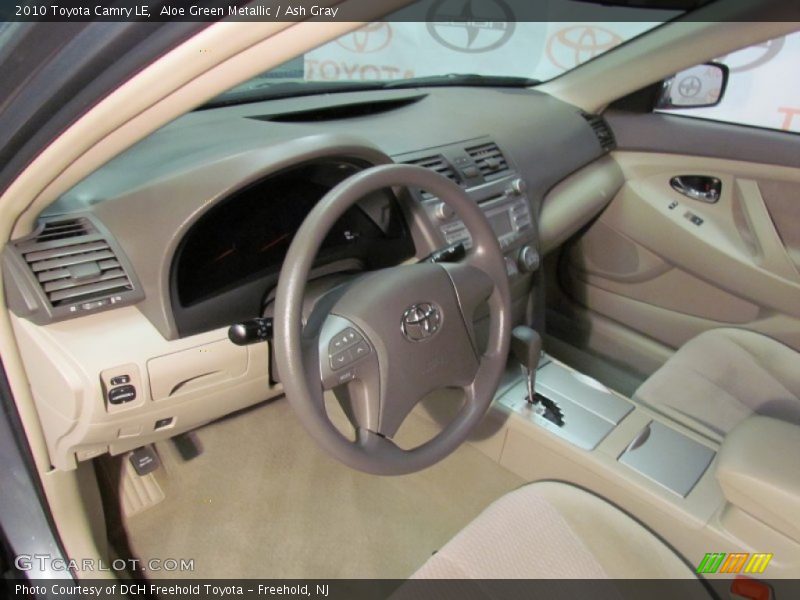 Aloe Green Metallic / Ash Gray 2010 Toyota Camry LE