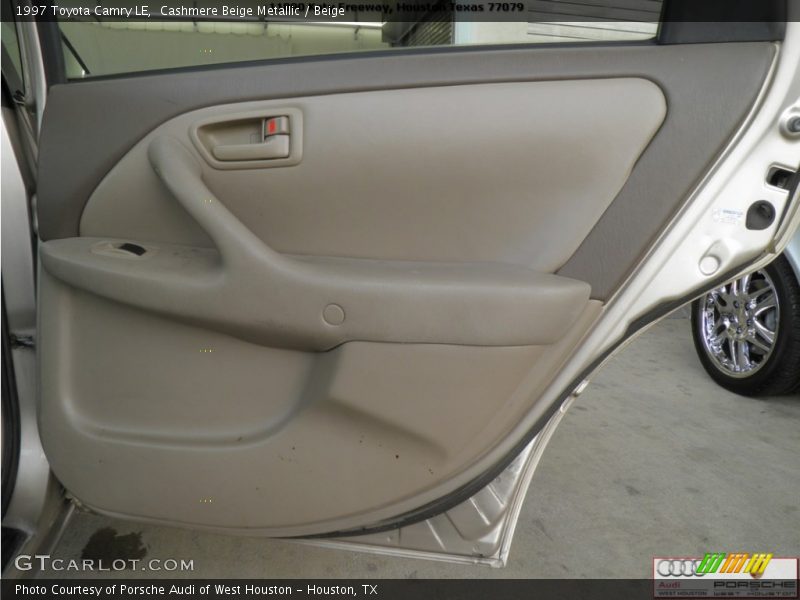Cashmere Beige Metallic / Beige 1997 Toyota Camry LE