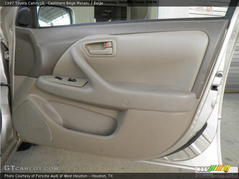 Cashmere Beige Metallic / Beige 1997 Toyota Camry LE