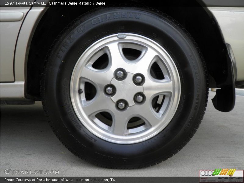 Cashmere Beige Metallic / Beige 1997 Toyota Camry LE