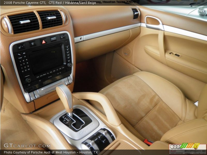 GTS Red / Havanna/Sand Beige 2008 Porsche Cayenne GTS