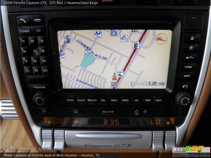 GTS Red / Havanna/Sand Beige 2008 Porsche Cayenne GTS