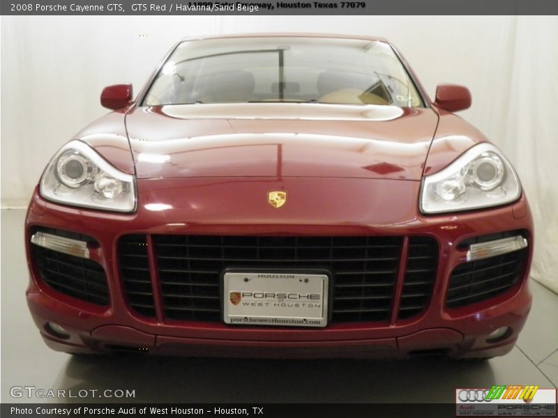 GTS Red / Havanna/Sand Beige 2008 Porsche Cayenne GTS