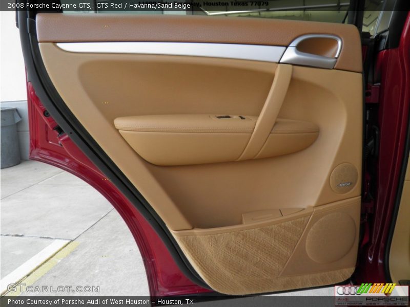 GTS Red / Havanna/Sand Beige 2008 Porsche Cayenne GTS