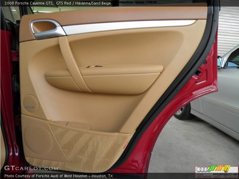 GTS Red / Havanna/Sand Beige 2008 Porsche Cayenne GTS