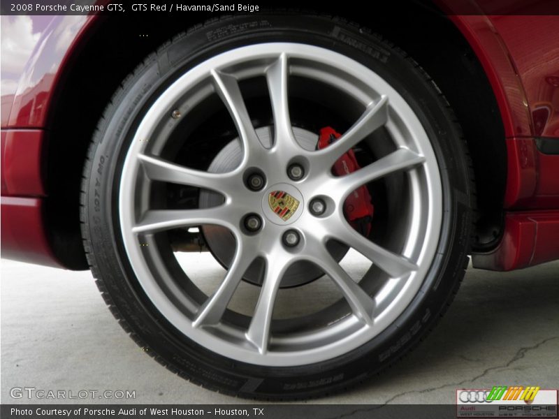 GTS Red / Havanna/Sand Beige 2008 Porsche Cayenne GTS
