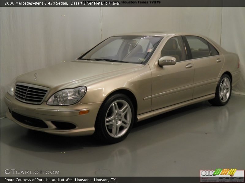 Desert Silver Metallic / Java 2006 Mercedes-Benz S 430 Sedan