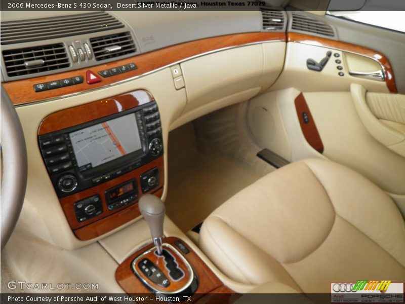 Desert Silver Metallic / Java 2006 Mercedes-Benz S 430 Sedan