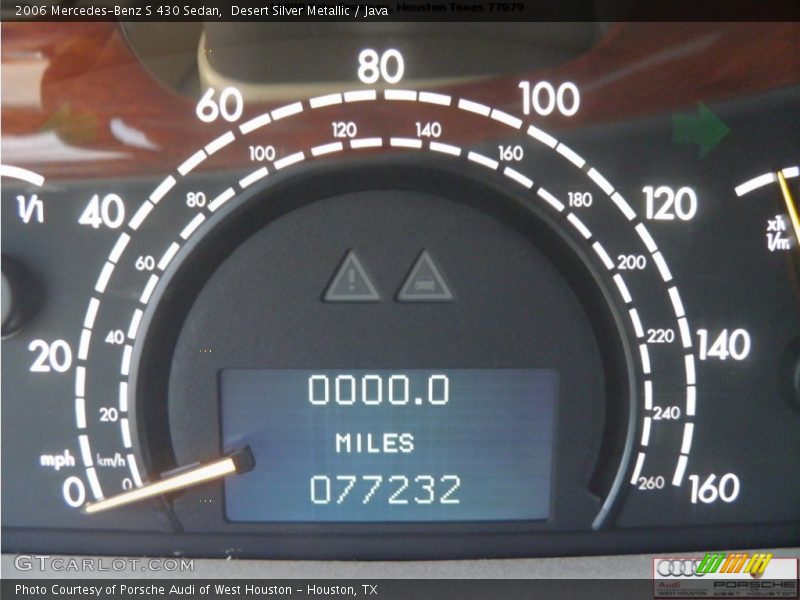 Desert Silver Metallic / Java 2006 Mercedes-Benz S 430 Sedan
