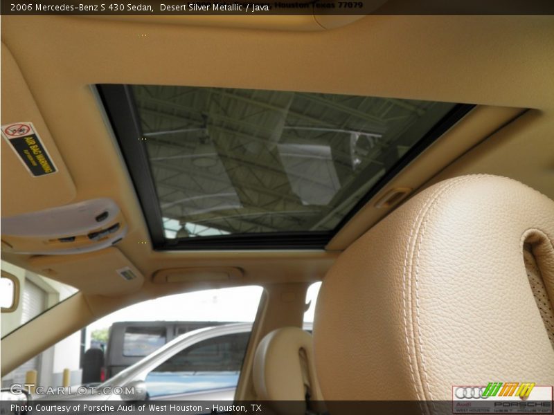 Desert Silver Metallic / Java 2006 Mercedes-Benz S 430 Sedan