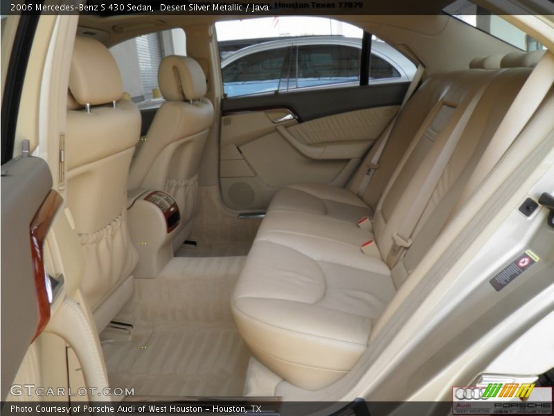 Desert Silver Metallic / Java 2006 Mercedes-Benz S 430 Sedan