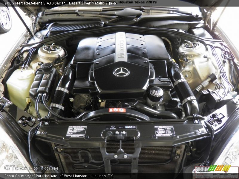 Desert Silver Metallic / Java 2006 Mercedes-Benz S 430 Sedan