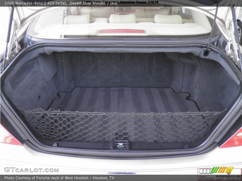 Desert Silver Metallic / Java 2006 Mercedes-Benz S 430 Sedan
