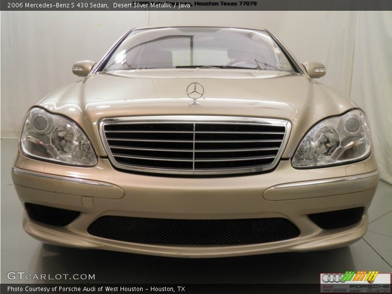 Desert Silver Metallic / Java 2006 Mercedes-Benz S 430 Sedan